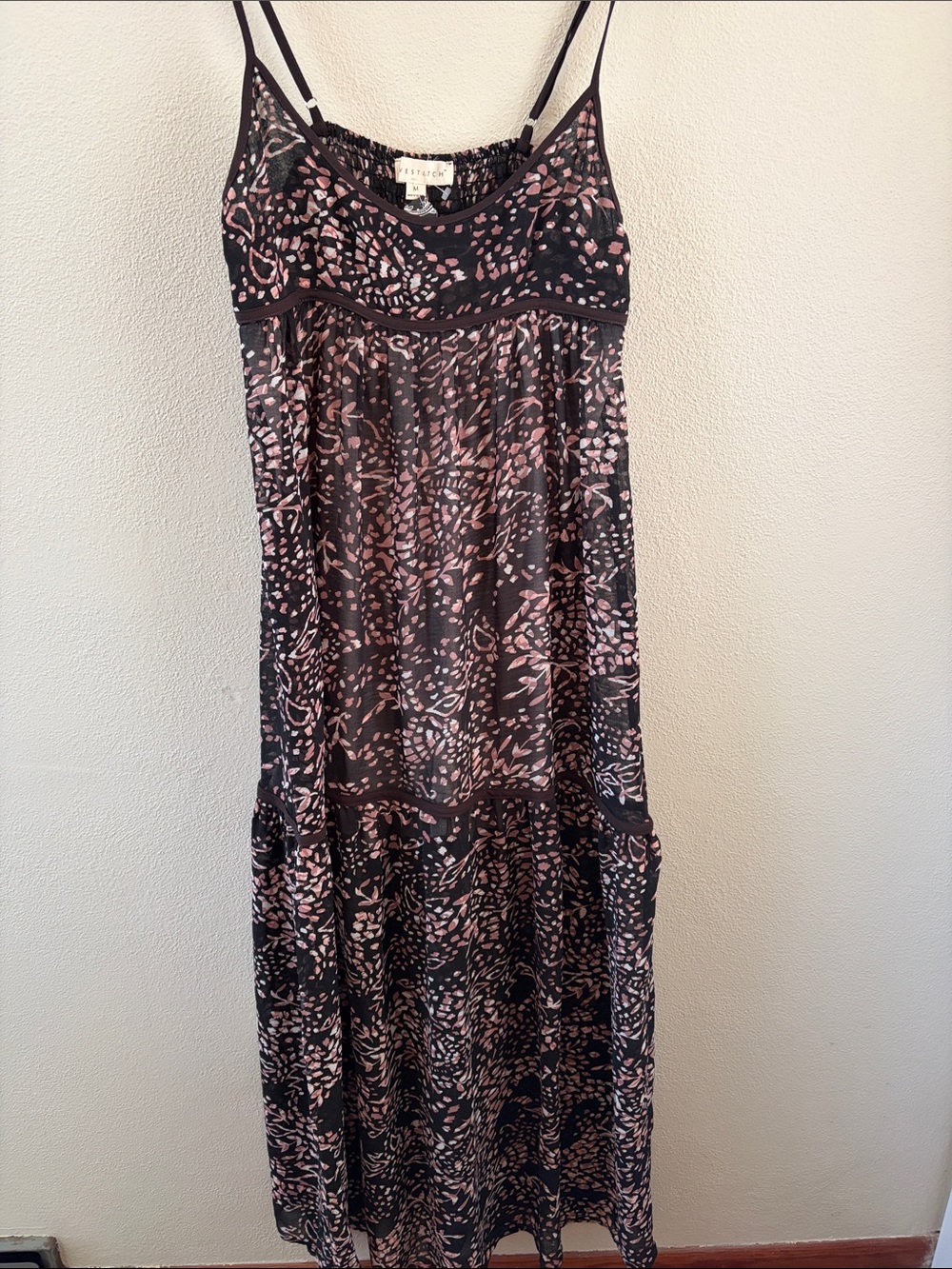 Lovestitch spaghetti strap long maxi dress | size medium